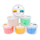 AFH TheraPIE Knete® Light | 1,5 kg | 6er Set von weich - extra-fest Handtherapie