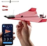 POWERUP 4.0. Smartphone gesteuertes Papierflugzeug Set der nächsten Generation. Einfache Handhabung durch Autopilot Funktion und integriertes Gyroskop. Für alle Hobbyflieger und begeisterten Piloten.