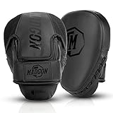 MADGON Premium Pratzen für optimale Schlagdämpfung, 1 Paar Boxpratzen für Boxen, Kampfsport, MMA, Kickboxen, Taekwondo