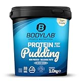 Bodylab24 Protein Pudding Blaubeere 1000g, mit bis zu 25g Eiweiß (aus Whey Protein) pro Portion, schnelle und einfache Zubereitung, ideal als proteinreiche Alternative