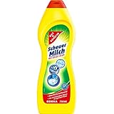 Gut & Günstig Scheuer-Milch strahlender Glanz ohne Kratzer mit Lemon-Kraft 750ml