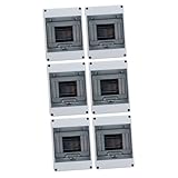 JECOMPRIS 3 Sätze Wasserdichter Verteilerkasten Einheit Wetterfest Für Kreuzung Nachweisen Extern Verteilung Groß Draußen Montiert Proofing Im Freien Weiß Stk 2 Stück * 3