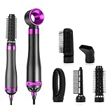 Hair Styler Airstyler set 6 In 1 Mit Rundbürstenföhn Haarstyler Warmluftbürste Thermal Brush Airflow Lockenstab Automatisch, Volumen Föhnbürste,Für Glätten, Trocknen, Volumen, Locken, shark flex style