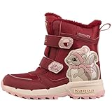 Kappa Stylecode: 261045k Flake Ii Tex K Girls Schneestiefel, Dk Red Rosé, 33 EU