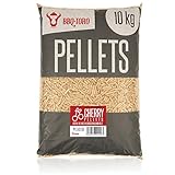 BBQ-Toro Grillpellets Kirsch aus 100% Kirschenholz | 10 kg | Kirschpellets für Grill, Smoker, Pellet-Pizzaofen und Heizungsanlagen | Grillpellets Smoker, Holzpellets Smoker, Pellets zum Heizen