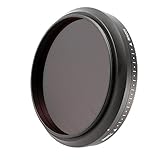 Hersmay Einstellbar Infrarot Pass Linse Filter 58mm, 530nm bis 750nm, 650nm, 680nm, 720nm, Kamera Filter aus Optischem Glas und Metall