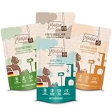 MjAMjAM - Premium Nassfutter für Katzen - Probierpaket Purer Fleischgenuss 1 125g, 12er Pack (12 x 125g), naturbelassen mit extra viel Fleisch