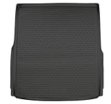 AD Tuning Kofferraumwanne für VW Passat B8 Variant (ab Bj. 2015) | TPE Gummi-Matte, passgenau, wasserdicht, rutschfest, schwarz