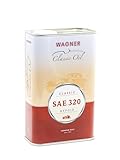 WAGNER Hypoid-Getriebeöl SAE 320 mit EP-Additiven & API GL 5 | Für Oldtimer & Nutzfahrzeuge, Getriebeöle Für Achsantriebe mit Hypoidverzahnung | Stabiler Schmierfilm & Verschleißschutz | 1 Liter