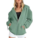 Damenbluse Damen Sweatshirt Hoodie Damen Oversize Laufjacke Damen leicht Sweatjacke Herren Schwarze Damen Sweatjacke Zipper Hoodie Halloween Sweatjacke