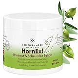 CristinenMoor HornEx! Hornhaut & Schrunden Balsam mit 25% Urea | 200ml | Fußcreme | entfernt zuverlässig überschüssige Hornhaut | normalisiert rissige, sehr trockene Fersen