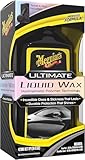 Meguiar's Ultimate Liquid Wax Flüssigwachs - Emulsion - Thinfilm-Technologie, Wachs mit Wasserabperleffekt, lange Standzeit, extra Glanz, 473ml, G210516EU