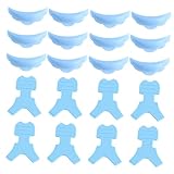 Healeved 10 Paar Wimpern Silikon Patch Wimpern Dauerwelle Pads Wimpern Dauerwelle Lockenwickler Wimpern Curling Dichtung Wimpern Pfropfen Dichtungen Silikon Make Up Tool Silikon Wimpern