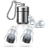 NEUTYPECHIC Ohrstöpsel Konzert Schalldämmung, Konzert Ohrstöpsel Austauschbare Ohrstöpsel, Gehörschutz Konzert Tragbar, Gehörschutz Musik Geeignet für Partys, Konzerte, Bars und Diskotheken