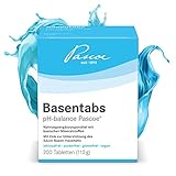 Basentabs pH-balance Pascoe - Basentabletten 200 Stück mit hoher Säurebindungskapazität - Zur Entsäuerung des Körpers - Mit Magnesium, Calcium und Zink - Für den Säure-Basen-Haushalt