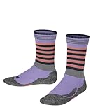 FALKE Unisex Kinder Socken Active Frog K SO Wolle Funktionsmaterial dick atmungsaktiv 1 Paar, Lila (Light Lilac 6819), 19-22