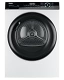 Haier Wärmepumpentrockner 8kg I-PRO SERIE 3 HD80-A2939 I Wäschetrockner mit A++-Effizienz, i-Time & Startzeitvorwahl I Trockner mit 3 Trockenstufen, i-Refresh Dampfprogramm & 3-in-1 Filter I Dryer
