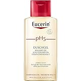 Eucerin pH5 Duschgel bewahrt die Schutzfunktion strapazierter Haut, 200 ml Gel