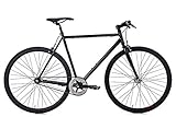 KS Cycling Fixie Fitnessbike 28'' Flip Flop schwarz RH 53 cm