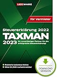 TAXMAN 2023 (für Steuerjahr 2022)| Download | Steuererklärungs-Software für Vermieter | PC Aktivierungscode per Email