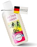 Corium - Active Wash - Funktionswaschmittel für Funktionskleidung - Ideal für schonende Handwäsche unterwegs - Zur Reinigung von Funktionstextilien mit kaltem Wasser - Auch für Maschinenwäsche - 100ml