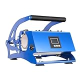 HarBin-Star - 6 in 1 Tassenpresse, Tassen Presse Maschine, Mug Sublimationspresse, Hitzepresse mit 6 Untersetzer, Becherdruckmaschine für Keramiktassen, Glas, Trinkbecher, 0-200℃