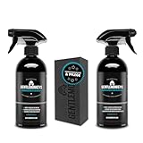 GENTLEMONKEYS Cabrio Reiniger + Imprägnierer Pflege-Set • Cabrio Verdeck Reiniger (500ml) + Imprägnierspray (500ml) • Cabrio & Autopflege Set • Intensive Reinigung & Pflege • Auto Putzset