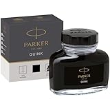 Parker Quink Füllertinte im Tintenfass | schwarz | 57 ml