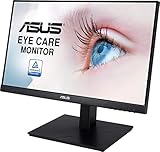 ASUS Eye Care VA229QSB - 21,5 Zoll Full HD Monitor - Rahmenlos, ergonomisch, Flicker-Free, Blaulichtfilter, FreeSync - 75 Hz, 16:9 IPS Panel, 1920x1080 - DisplayPort, HDMI, D-Sub, USB Hub