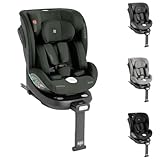 Kikkaboo Kindersitz i-Twist i-Size (40-150 cm) Gruppe 0+/1/2/3 Stützbein Isofix, Farbe:grün