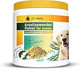 Kräuterland Grünlippmuschelpulver für Hund & Katze, 100% pures neuseeländischen Grünlippmuschel - Unterstützung der Hüft & Gelenkfunktion - Unterstützt die Beweglichkeit und Vitalität Ihrer Vierbeiner