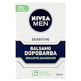 NIVEA MEN Sensitive Aftershave-Balsam Extra sanft in Packung mit 100 ml, Aftershave für Herren mit Kamille und Vitamin E-Extrakt, Bartbalsam für empfindliche Haut