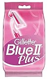 Gillette Blue II Plus Einweg-Maschine für Damen, 5 + 1 Stück