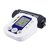 Blutdruckmessgerät für Oberarm – Digital & USB-Ladung mit großer Manschette (22-32 cm) | Arrhythmie-Erkennung + 2x99 Speicher für 2 Nutzer | Ideal für häusliche Nutzung