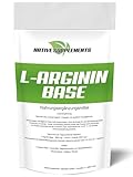 L-Arginin Base Hochdosiert mit 100% rein pflanzlichem Arginin Aminosäuren Anteil, XXL Muskelaufbau mit Memory Effect 60 Stück zum Einführungspreis (1)