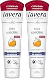 lavera Repair Handcreme - 33% mehr Inhalt - SOS Creme für Hände - lindert Spannungsgefühle - langanhaltender Schutz - vegan - Naturkosmetik - 100 ml (Packung mit 2)