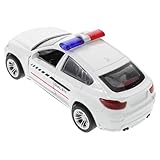 BESTonZON Polizei Auto Modell aus Langlebiger Legierung Detailreiches Sammlerstück für Erwachsene Perfektes für Polizeiaction und Dekoration