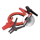 Petex 44624598 Starthilfekabel 35 mm², mit Überspannungsschutz, Länge 4,5 m, rot, schwarz