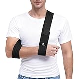 flintronic Universal Armschlinge, 180cm Verstellbar Komfortabel Leicht Schulterschlinge, Schneidbar Armschlinge Rechter Arm für Handgelenk, Ellbogen, Brüche, Prellungen, Verrenkungen