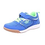 Lico Unisex Kinder Racine Vs Hallenturnschuhe, Blau Lemon, 32 EU