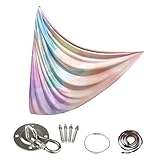 Aerial Yoga Tuch Schwebetuch Fitness - Elastisches Sensorik-Hängesystem Für Indoor Outdoor Training - Therapeutisches Turngerät