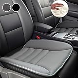 Big Ant Sitzkissen Auto, Memory Foam Sitzkissen Sitzauflage Auto Orthopädisches Autositzkissen Komfort Kissen Bürostuhl Sitzkissen Pssst für Autositz, Bürostuhl und Alle Stühle (Grau-1 Stück)