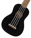 Fender Venedig Sopran-Ukulele, Schwarz