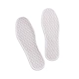 4 Paar Natur-Hanf Einlegesohlen gegen Schweißfüße – Atmungsaktive & Antibakterielle Sport-Schuheinlagen Größe 35-47 (Unifarben, 38)