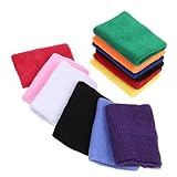 FRCOLOR 12 Stück Teiliges Atmungsaktives Handgelenkschweißband aus Langlebigem Material Leichtes Sport Handgelenkschutz für Basketball Fußball Fitness Komfortabel und Schweißabsorbierend
