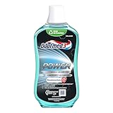 Odol-med3 Mundspülung Power, alkoholfreie Mundspülung für die tägliche Mundhygiene, schützt vor Karies und bekämpft Mundgeruch verursachende Bakterien*, 500ml