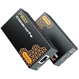 DT273P HDMI Extender über IP Ethernet 120m/490ft Bertragung über Cat5e/6/7 Netzwerkkabel Unterstützt POE und 1 bis Mehrfachübertragung über den Netzwerk Switch