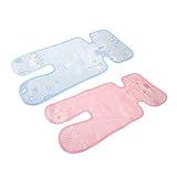 Supvox 2stücke Sommer-kinderwagenmatte Aus Sicherem Vliesmaterial Mit Doppelschicht-design Für Kühlung Und Bequemlichkeit Für Wagen Und Autositz Mit Einfacher Installation