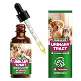 Harnwegsgesundheit Für Hunde,60 ml Booster Tropfen - Aromatisierte Nahrungsergänzungsmittel Für Hunde | Für Haustiere Welpen Kätzchen Kleine Und Mittelgroße Und Große Rassen Zuhause Reise Essen