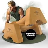 KRAFTPULS® Parallettes - als Calisthenics Equipment – rutschfeste & nachhaltige Liegestützgriffe und Handstand Griffe - ideal als Calisthenics Griffe